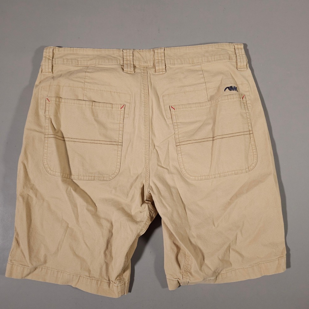 Mountain Khakis Shorts Mens 34 Tan Slim Fit Organic Cotton Stretch 10in Inseam - Picture 7 of 7